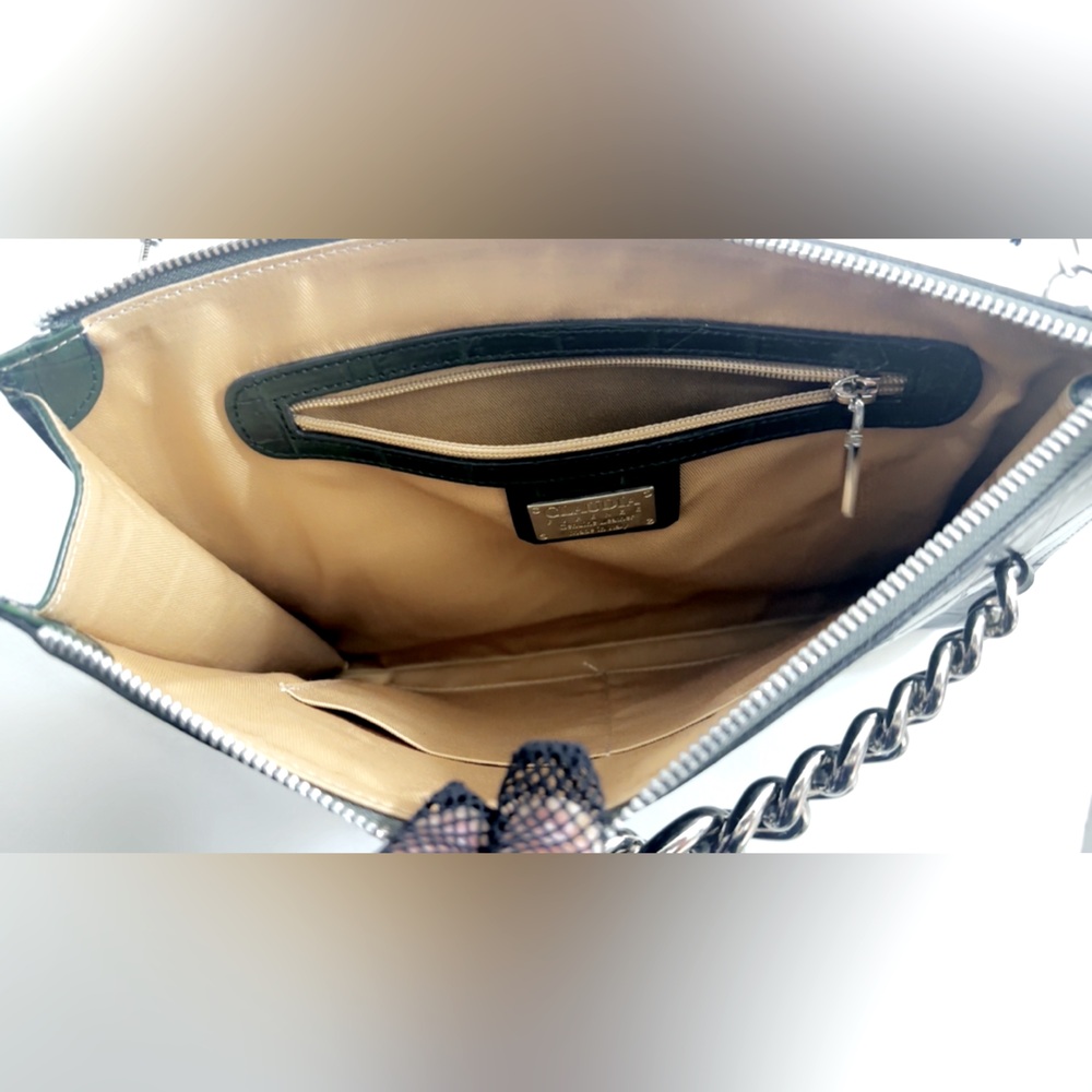 Claudia Firenze Green Crossbody Bag - Picture 4 of 8